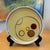 A unique decorative ceramic pottery plate by Heath Ceramics of Sausalito, California. The design features a minimalist yet...