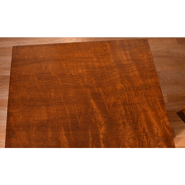 1930 Regency Neoclassical Style Mahogany TwoTier EndTables Schmieg & Kotzian For Sale - Image 15 of 18