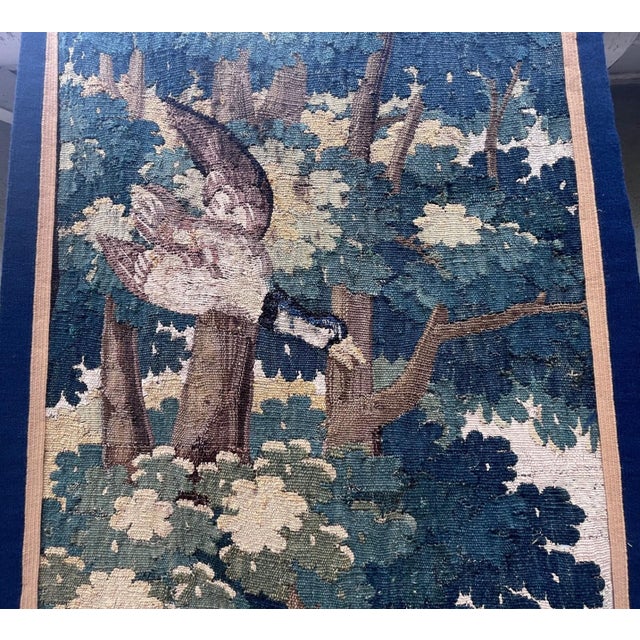 18th-Century Wool and Silk Tapestry For Sale - Image 10 of 12