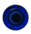 Cobalt and Yellow Glass Vase by Justyna Krosno For Sale In Los Angeles - Image 6 of 9