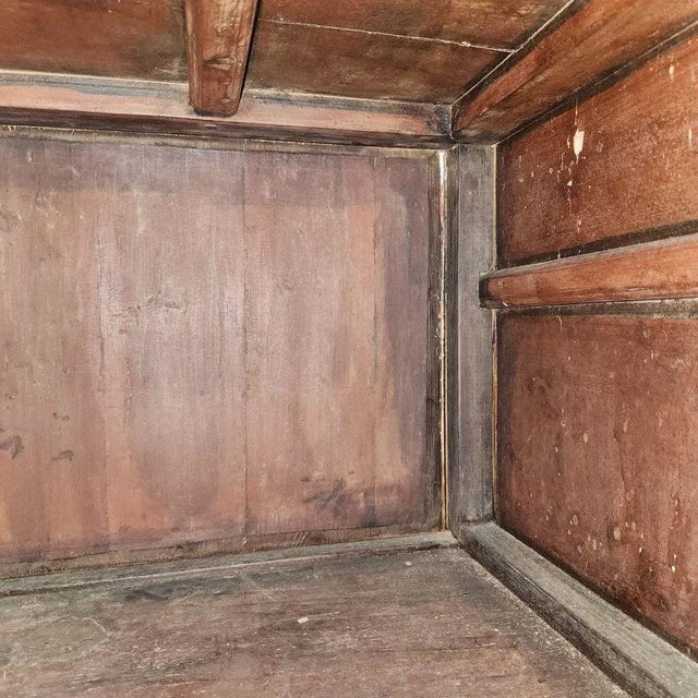 Asian Antique Chinese Low Cabinet - Qing Dynasty For Sale - Image 3 of 10