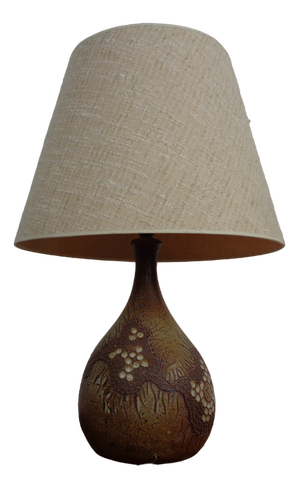 Danish Studio Ceramic Floor Lamp by Mette Løkke Stiil, 1960s