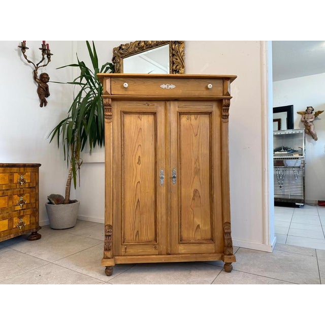 Restored Gründerzeit (late 19th-century) sideboard/cabinet. Dimensions: Height x Width x Depth 140 x 98 x 49 cm. For sale...