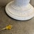 1980s Post Modern Cream Plaster Column Floor Lamp For Sale - Image 11 of 12