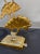 Late 20th Century Pair of Gilt Bronze Ginkgo Leaf Table Lamps With Shades For Sale - Image 13 of 13