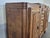 Red Art Deco Sideboard in Carved Oak with Marble Top, 1930s For Sale - Image 8 of 9
