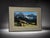 Large Framed Alpine Mountain Landscape Photograph For Sale - Image 4 of 4
