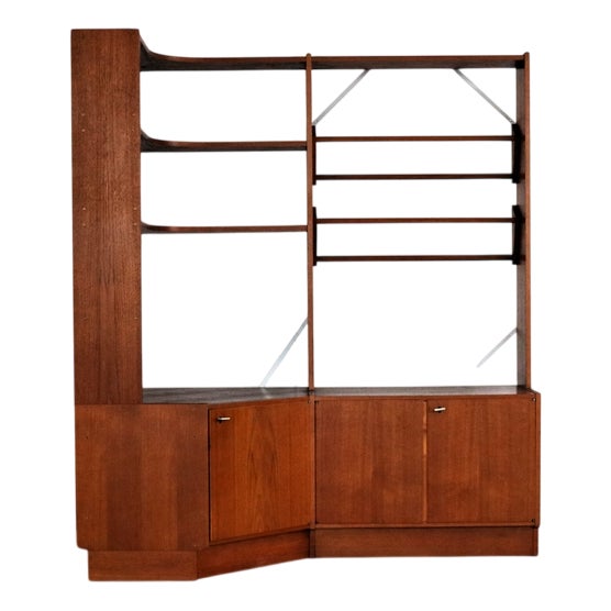 Vintage Swedish Store Cabinet, 1960s For Sale