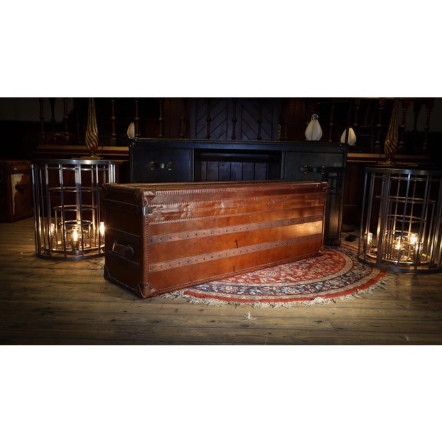 Harrow Trunk in Leather from Timothy Oulton, 2010s For Sale - Image 9 of 18