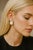 Late 20th Century Bochic “Capri” Vintage Opal & Multi Tourmaline Earrings Set In 18K Gold & Silver For Sale - Image 5 of 8