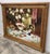 P. Mozah 20th Century Oil Painting, Still Life, Spring Flowers, Ornate Gold Frame For Sale - Image 13 of 15