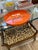 French Orange Lacquered Hermes Inspired Bar Tray For Sale - Image 3 of 18