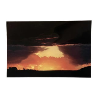 "Mesa Sunset" Contemporary Landscape Photograph from The Estate of Gleb Derujinsky For Sale