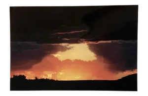 "Mesa Sunset" Contemporary Landscape Photograph from The Estate of Gleb Derujinsky