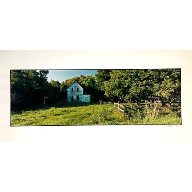 Maxwell Mackenzie, Farm Summer Landscape, Large Panoramic Vintage Color Photograph Signed Photo, 1993 For Sale - Image 9 of 9