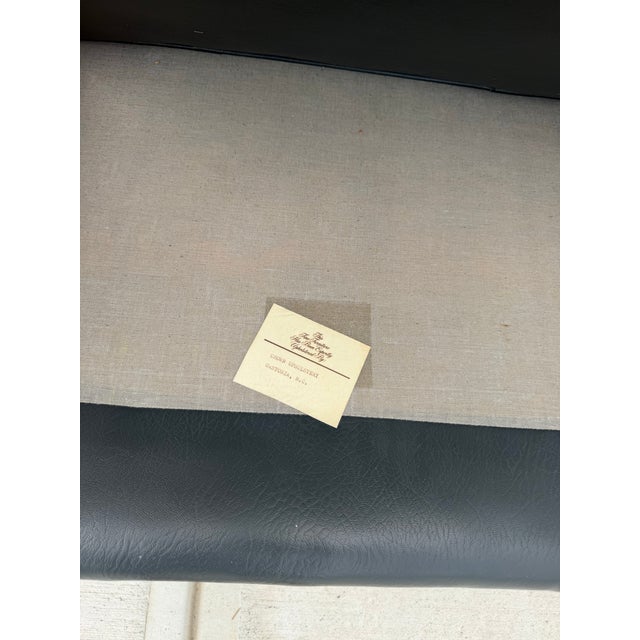 Vintage Leather Sofa For Sale In Atlanta - Image 6 of 6