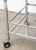 Modern Chrome & Glass 2-Tiered Bar Cart For Sale - Image 10 of 12
