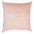 Schumacher Venetian Silk Velvet Pillow 18" in Petal For Sale