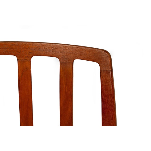 Set of 6 Danish Mid Century Modern Teak Model 83 Niels Moller Dining Chairs For Sale - Image 16 of 18