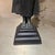Hollywood Regency Antique Thai/Khmer-Style Bronze Standing Buddha Table Lamps Hollywood Regency For Sale - Image 3 of 18