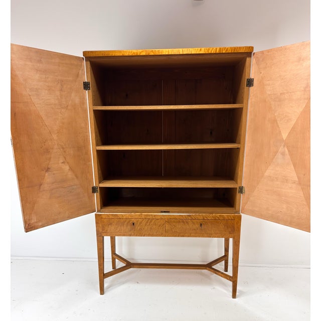Mid-Century Modern Swedish Cabinet, Circa 1920's For Sale - Image 3 of 8