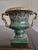 Ceramic Mid 20th Century Small Urn Vase With Handles For Sale - Image 7 of 11