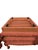 Pair of 1990s Matching Custom-Made Pillow Stacked Ottomans on Casters With Tassels For Sale - Image 4 of 8