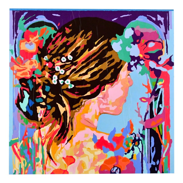 Frédérique Tristant, Regarde moi, 2024, Mixed Media For Sale