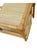 Tan Vintage Mid-Century Modern 3-Tier Bamboo & Rattan Side Tables - A Pair For Sale - Image 8 of 9