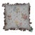 Mid 20th Century Down Filled Floral Rose Lily Daisy Needlepoint Tassel Lumbar Throw Pillow For Sale
