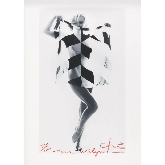 Bert Stern, Marilyn Monroe Black and White Scarf, 2012, Photographic Print For Sale - Image 6 of 6