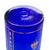 Vintage Boho Mid Century Hand Blown Cobalt Blue Glass Vase With Gold Honey Bee Accents For Sale - Image 10 of 18