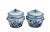 Pair Blue & White Jar With Lid For Sale - Image 10 of 10