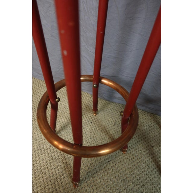 Metal Vintage Bar Stools, 1970s, Set of 3 For Sale - Image 7 of 10