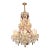 Vintage Venetian Style Klassik Crystal Chandelier With Purple Crystal Drops For Sale