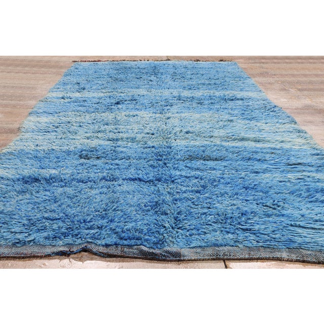 Vintage Beni Mrirt Moroccan Rug, 05'04 X 11'08 For Sale - Image 9 of 10