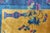 Art Deco 1920s Antique Chinese Floral Art Deco Wool Manchester Yellow Hand Knotted Rug For Sale - Image 3 of 9