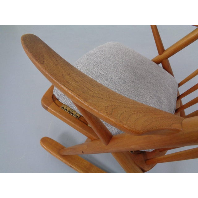 Teak Rocking Chair by Frank Reenskaug for Bramin, Denmark, 1960s For Sale - Image 18 of 18