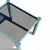 Postmodern Sculptural Metal and Smoked Glass Side Table, 1980s For Sale In Los Angeles - Image 6 of 17