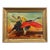 Mid-Century Spanish Bullfighting Oil Painting, Signed and Dated 1958 For Sale