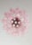 Italian Petals Chandelier in Pink and White Murano For Sale - Image 9 of 15