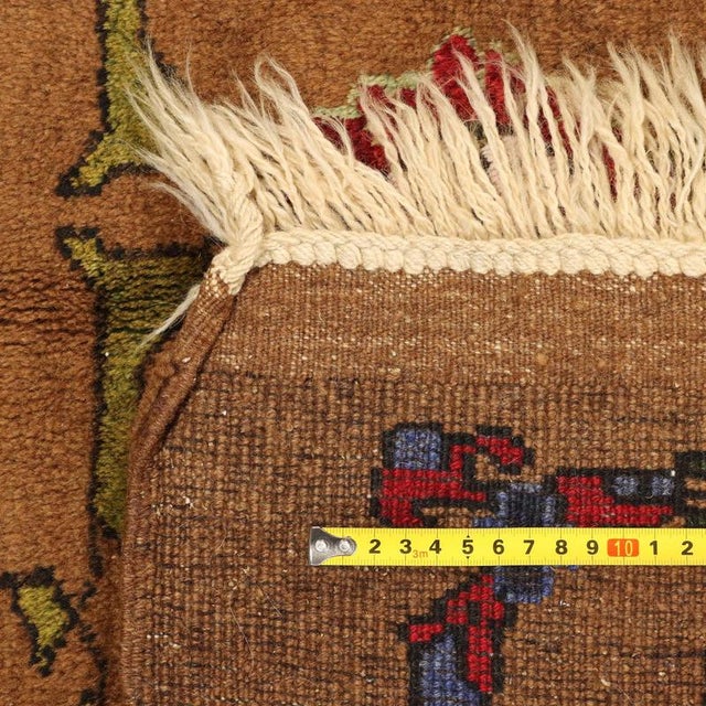 Middle Eastern Gabbeh Rug in Wool For Sale - Image 9 of 10
