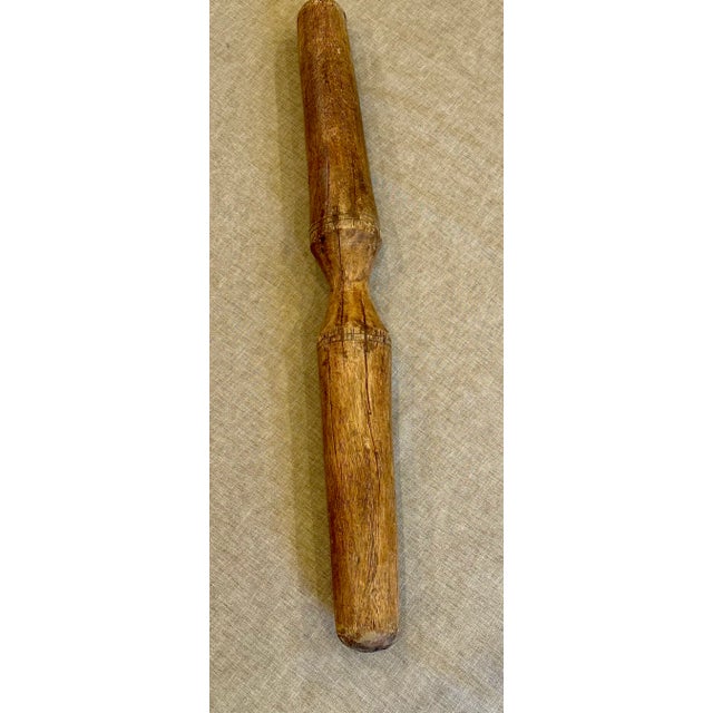 Wooden Vintage Indian Pestle #4 For Sale In Phoenix - Image 6 of 10