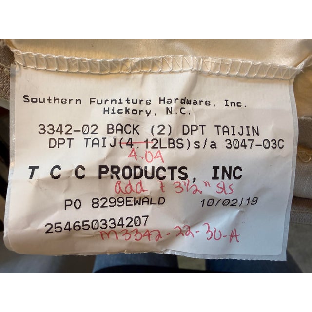 Cococo Home Durham Chenille Sofa For Sale - Image 4 of 12