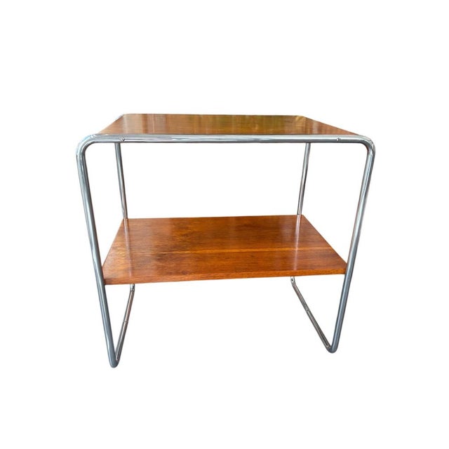 Wood Oak Shelf by Mart Stam and Marcel Breuer, 1930s For Sale - Image 7 of 7