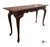 Brown Vintage Chippendale Style Mahogany Finish Console Table For Sale - Image 8 of 9