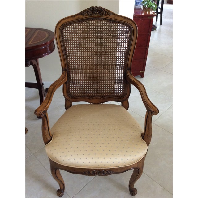 Henredon French Provincial Cane Back Dining Chairs 6 Chairish