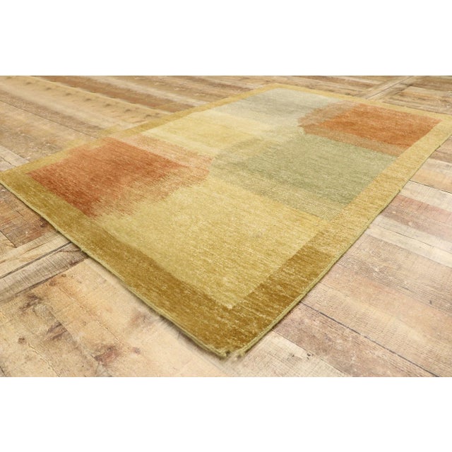 Vintage Pakistani Rug - 04'00 X 06'02 For Sale In Dallas - Image 6 of 9