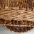 1990s Vintage Straw Basket With Handles Tray For Sale - Image 5 of 6