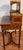 1900s Antique French Louis XVI Burl Walnut Satinwood Inlay Writing Desk For Sale - Image 10 of 18